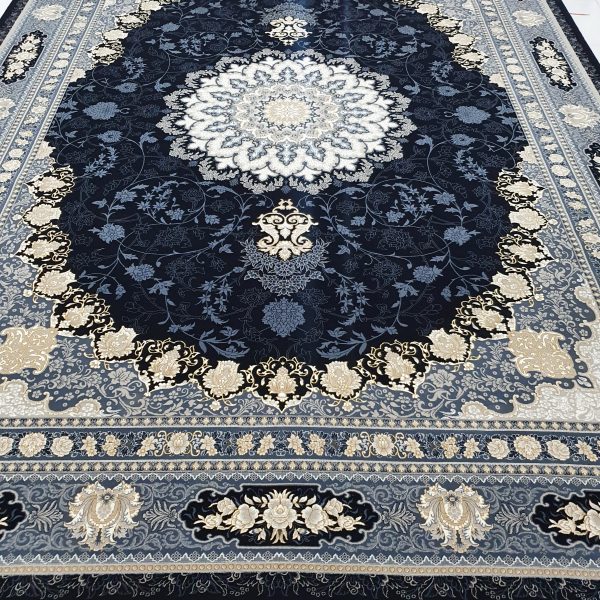 فرش 700 شانه آنیسا سرمه ای